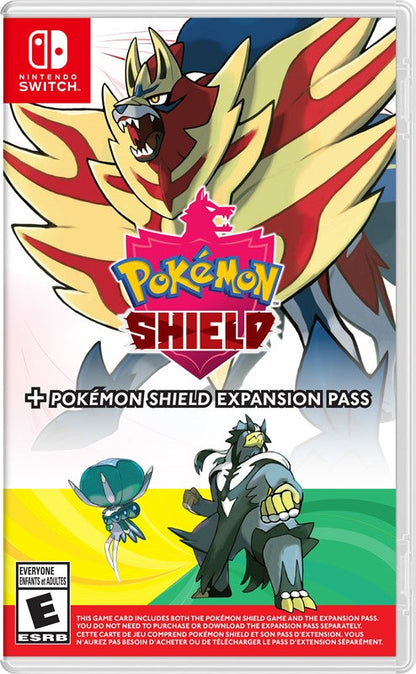 POKEMON SHIELD AVEC POKEMON SHIELD EXPANSION PASS (NINTENDO SWITCH) - jeux video game-x