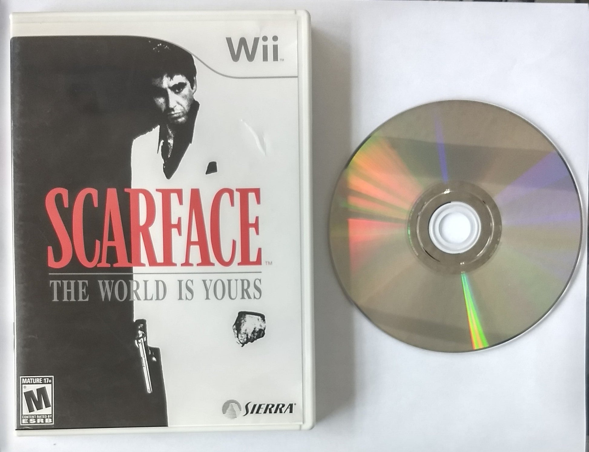 SCARFACE THE WORLD IS YOURS NINTENDO WII - jeux video game-x