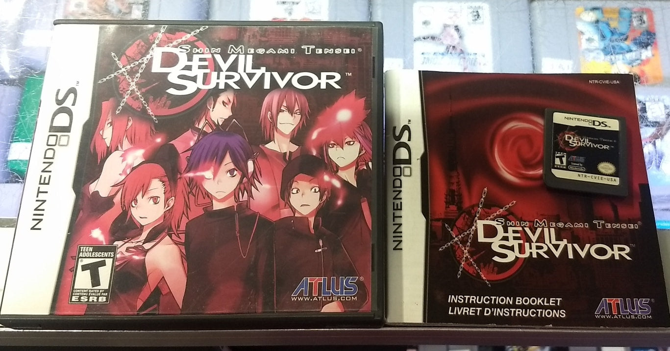 SHIN MEGAMI TENSEI: DEVIL SURVIVOR NINTENDO DS - jeux video game-x