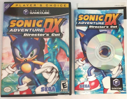 SONIC ADVENTURE DX PLAYERS CHOICE NINTENDO GAMECUBE NGC - jeux video game-x