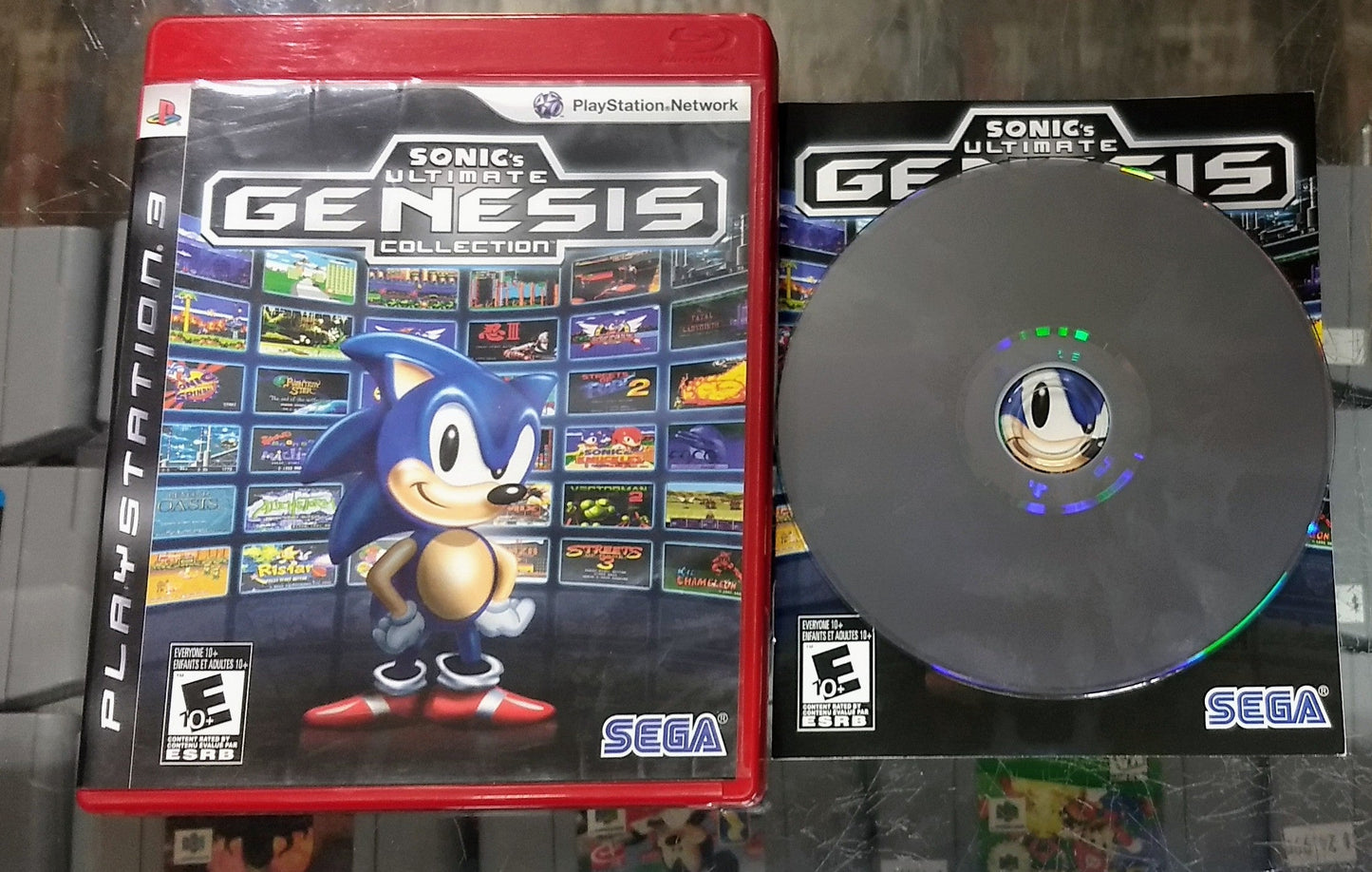 SONIC'S ULTIMATE GENESIS COLLECTION GREATEST HITS (PLAYSTATION 3 PS3) - jeux video game-x