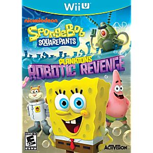 SPONGEBOB SQUAREPANTS: PLANKTON'S ROBOTIC REVENGE (NINTENDO WIIU) - jeux video game-x