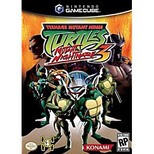 TEENAGE MUTANT NINJA TURTLES TMNT 3 MUTANT NIGHTMARE (NINTENDO GAMECUBE NGC) - jeux video game-x