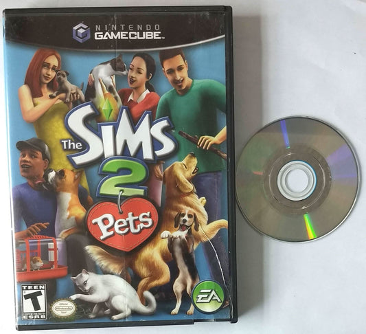 THE SIMS 2 PETS NINTENDO GAMECUBE NGC - jeux video game-x