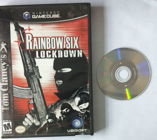 TOM CLANCY'S RAINBOW SIX LOCKDOWN NINTENDO GAMECUBE NGC - jeux video game-x