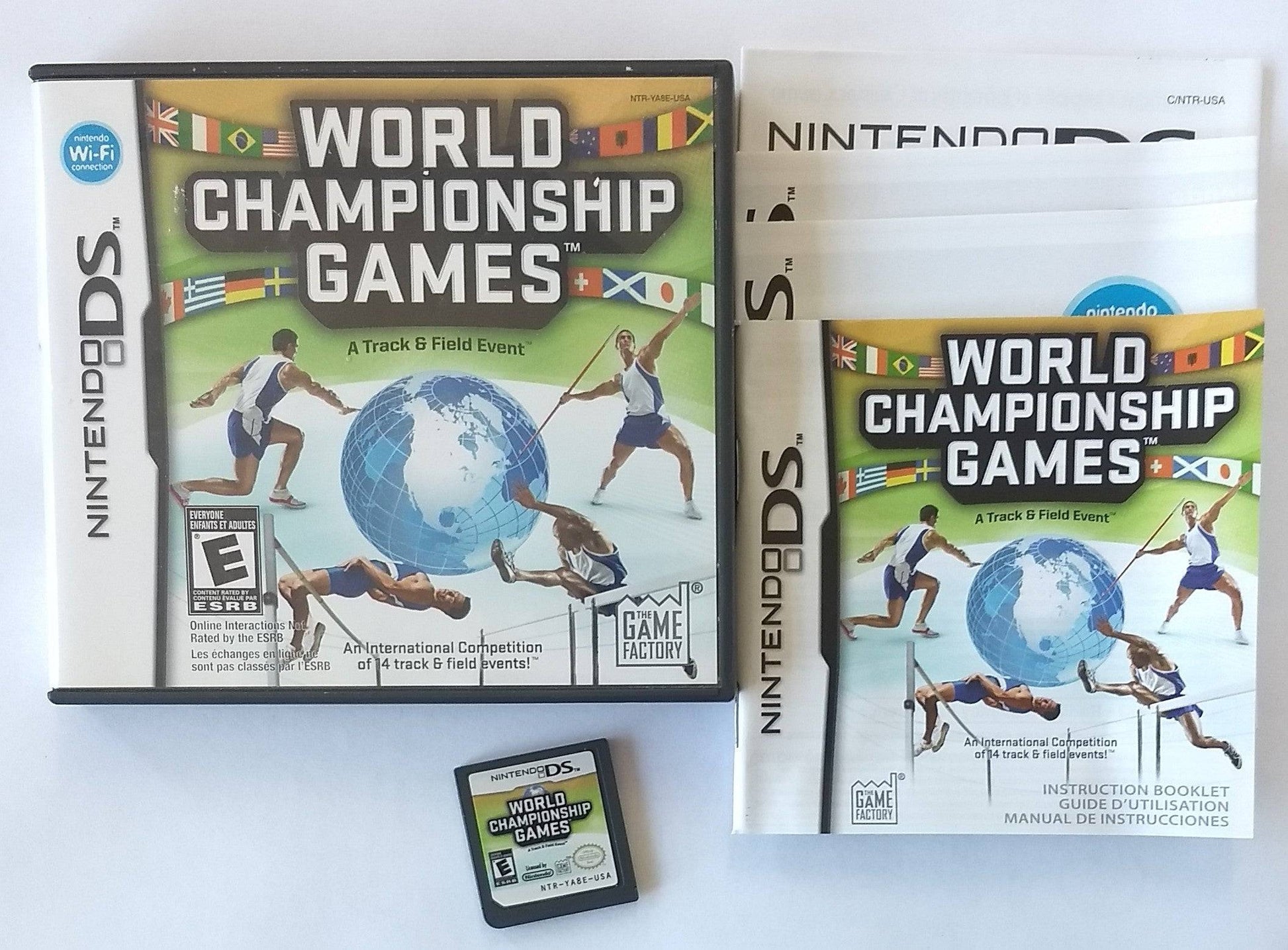 WORLD CHAMPIONSHIP GAMES: A TRACK & FIELD EVENT NINTENDO DS - jeux video game-x