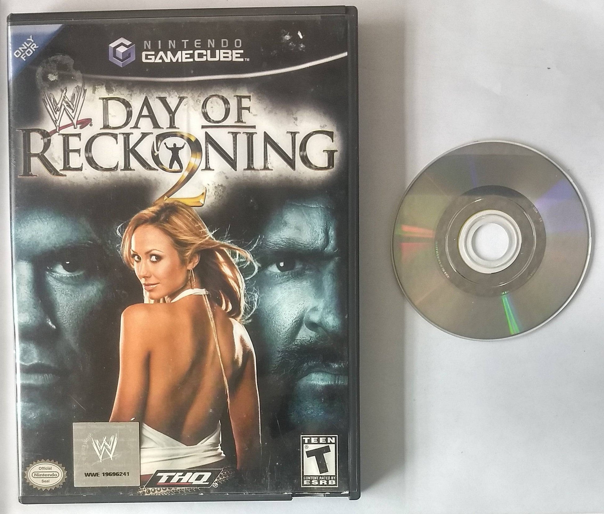 WWE DAY OF RECKONING 2 NINTENDO GAMECUBE NGC - jeux video game-x