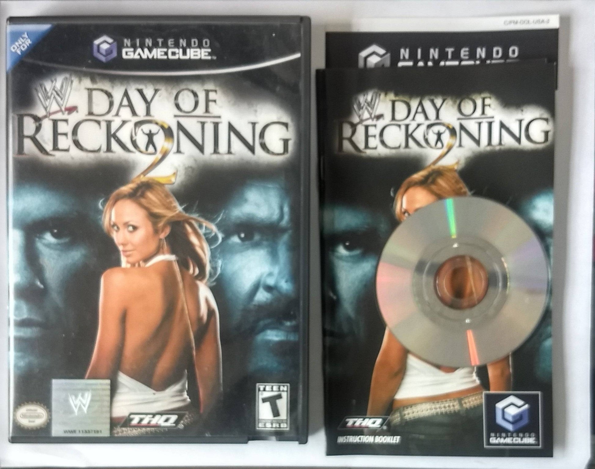 WWE DAY OF RECKONING 2 NINTENDO GAMECUBE NGC - jeux video game-x