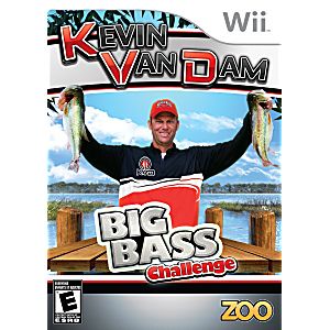 KEVIN VAN DAM'S BIG BASS CHALLENGE NINTENDO WII - jeux video game-x