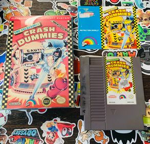 THE INCREDIBLE CRASH DUMMIES EN BOITE NINTENDO NES - jeux video game-x