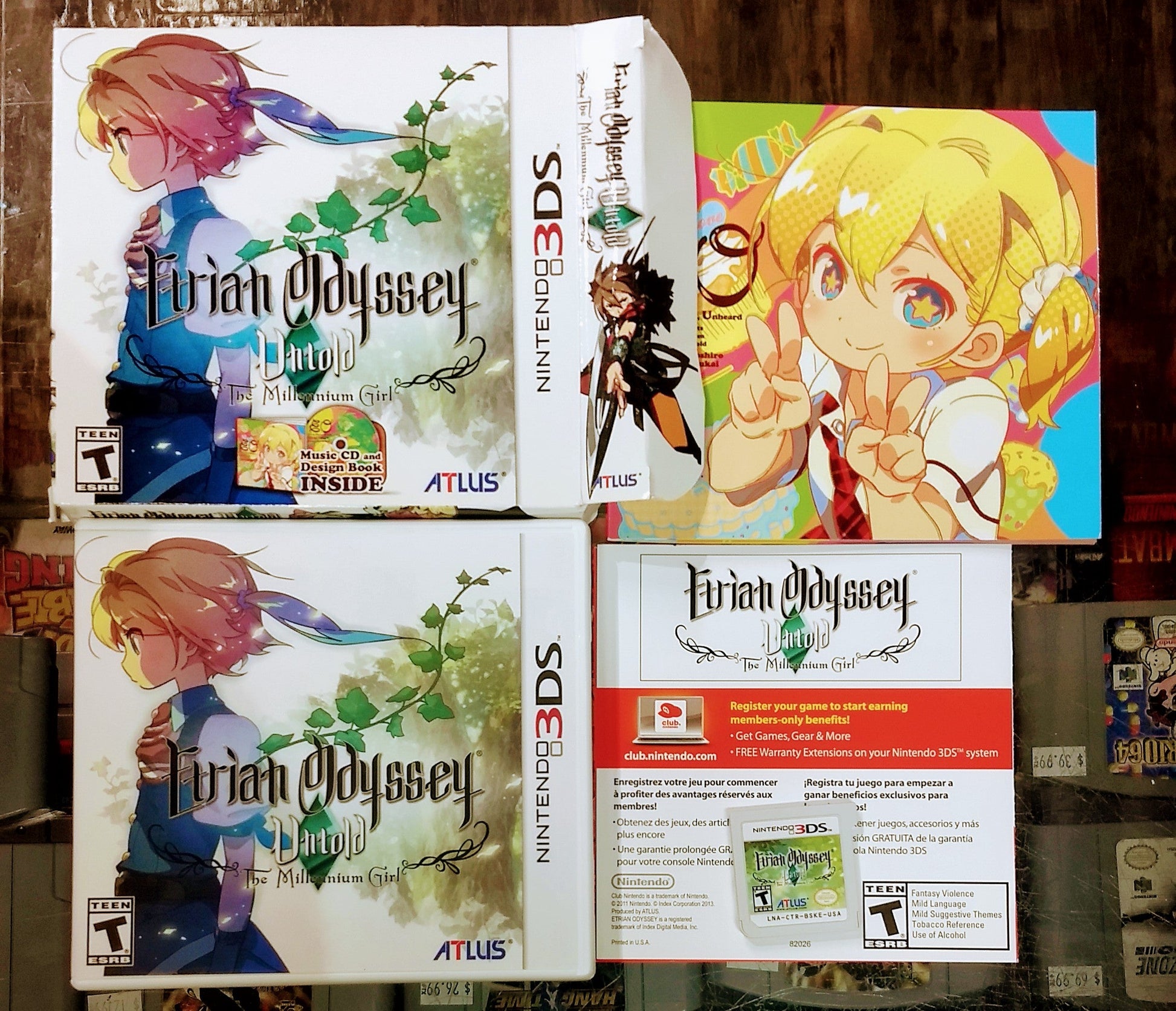 ETRIAN ODYSSEY UNTOLD: THE MILLENNIUM GIRL (NINTENDO 3DS) - jeux video game-x