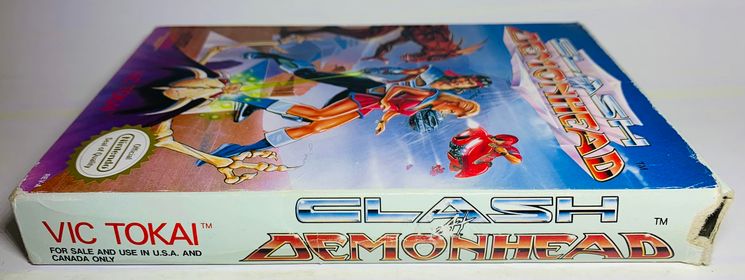 CLASH AT DEMONHEAD EN BOITE NINTENDO NES - jeux video game-x