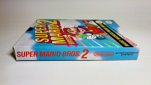 SUPER MARIO BROS 2 EN BOITE VERSION CANADIENNE NINTENDO NES - jeux video game-x