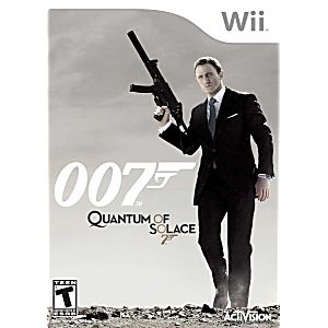 007 QUANTUM OF SOLACE NINTENDO WII - jeux video game-x