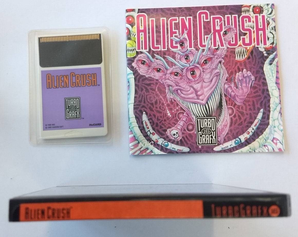 ALIEN CRUSH TURBOGRAFX16 TG16 - jeux video game-x