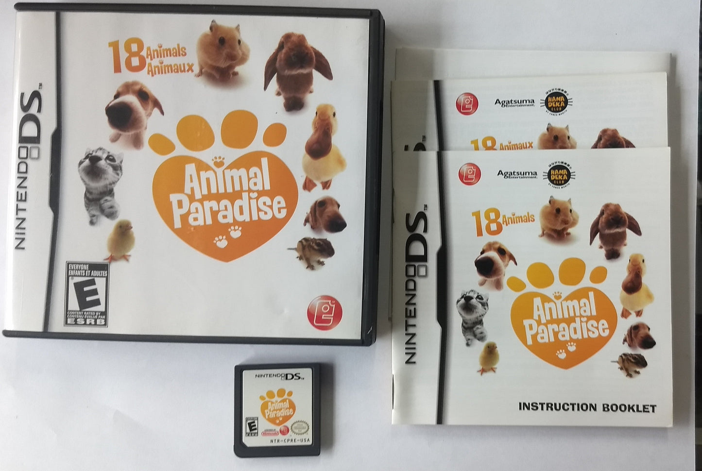 ANIMAL PARADISE NINTENDO DS - jeux video game-x