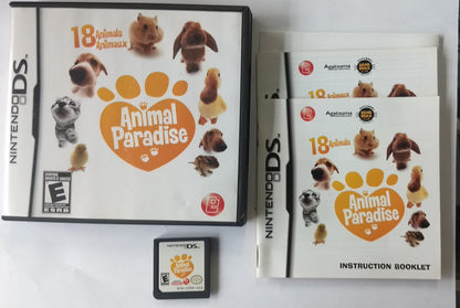 ANIMAL PARADISE NINTENDO DS - jeux video game-x