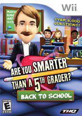 ARE YOU SMARTER THAN A 5TH GRADER? BACK TO SCHOOL NINTENDO WII - jeux video game-x