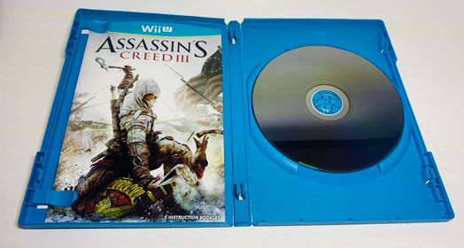 ASSASSIN'S CREED III 3 NINTENDO WIIU - jeux video game-x