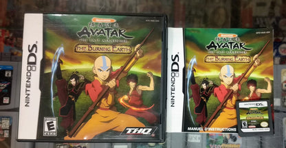 AVATAR THE LAST AIRBENDER THE BURNING EARTH NINTENDO DS - jeux video game-x