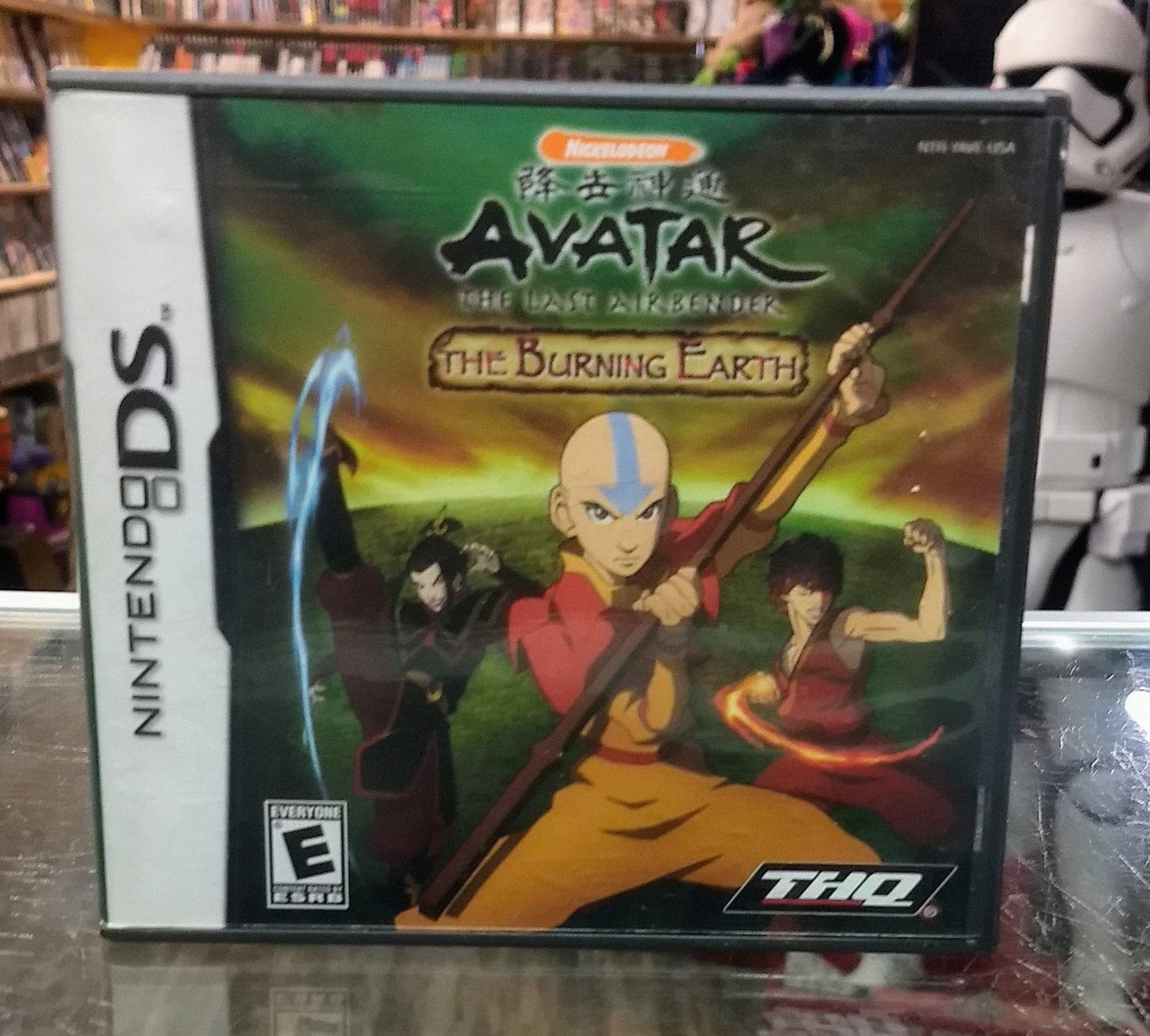 AVATAR THE LAST AIRBENDER THE BURNING EARTH NINTENDO DS - jeux video game-x