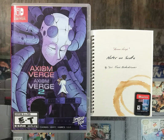 AXIOM VERGE 1 AND 2 (NINTENDO SWITCH) (LIMITED RUN GAMES #123A LRG) - jeux video game-x