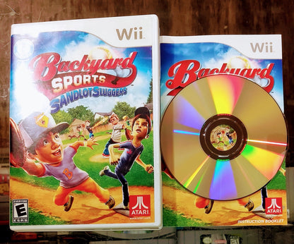 BACKYARD SPORTS: SANDLOT SLUGGERS NINTENDO WII - jeux video game-x