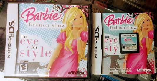 BARBIE FASHION SHOW EYE FOR STYLE NINTENDO DS - jeux video game-x