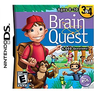 BRAIN QUEST GRADES 3 & 4 NINTENDO DS - jeux video game-x