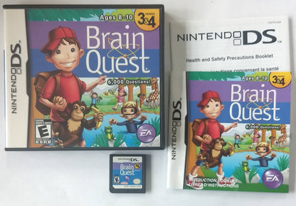 BRAIN QUEST GRADES 3 & 4 NINTENDO DS - jeux video game-x