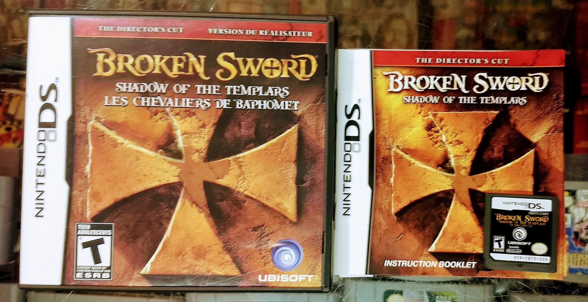 BROKEN SWORD THE SHADOW OF THE TEMPLARS NINTENDO DS | jeux video game-x