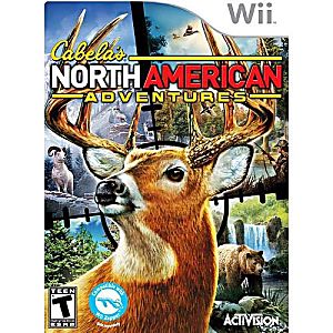 CABELA'S NORTH AMERICAN ADVENTURES 2011 NINTENDO WII - jeux video game-x