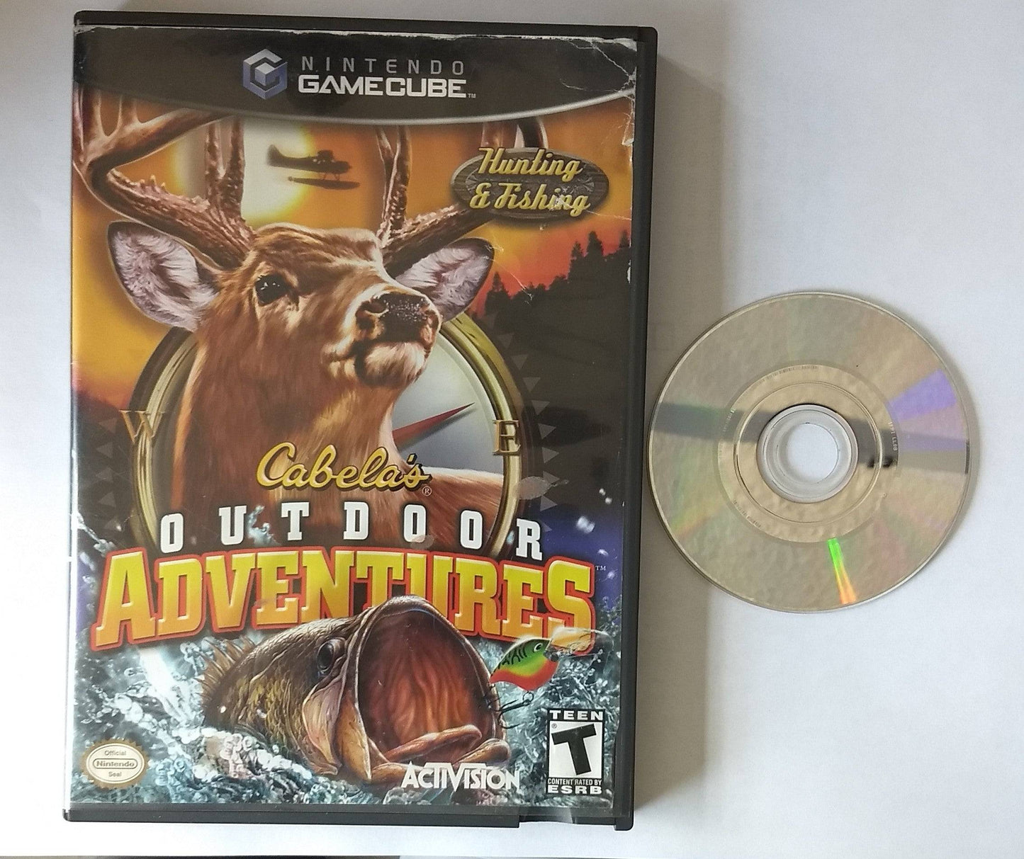 CABELA'S OUTDOOR ADVENTURES NINTENDO GAMECUBE NGC - jeux video game-x