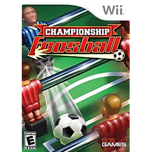 CHAMPIONSHIP FOOSBALL NINTENDO WII - jeux video game-x