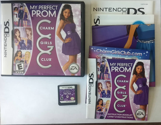 CHARM GIRLS CLUB: MY PERFECT PROM (NINTENDO DS) - jeux video game-x