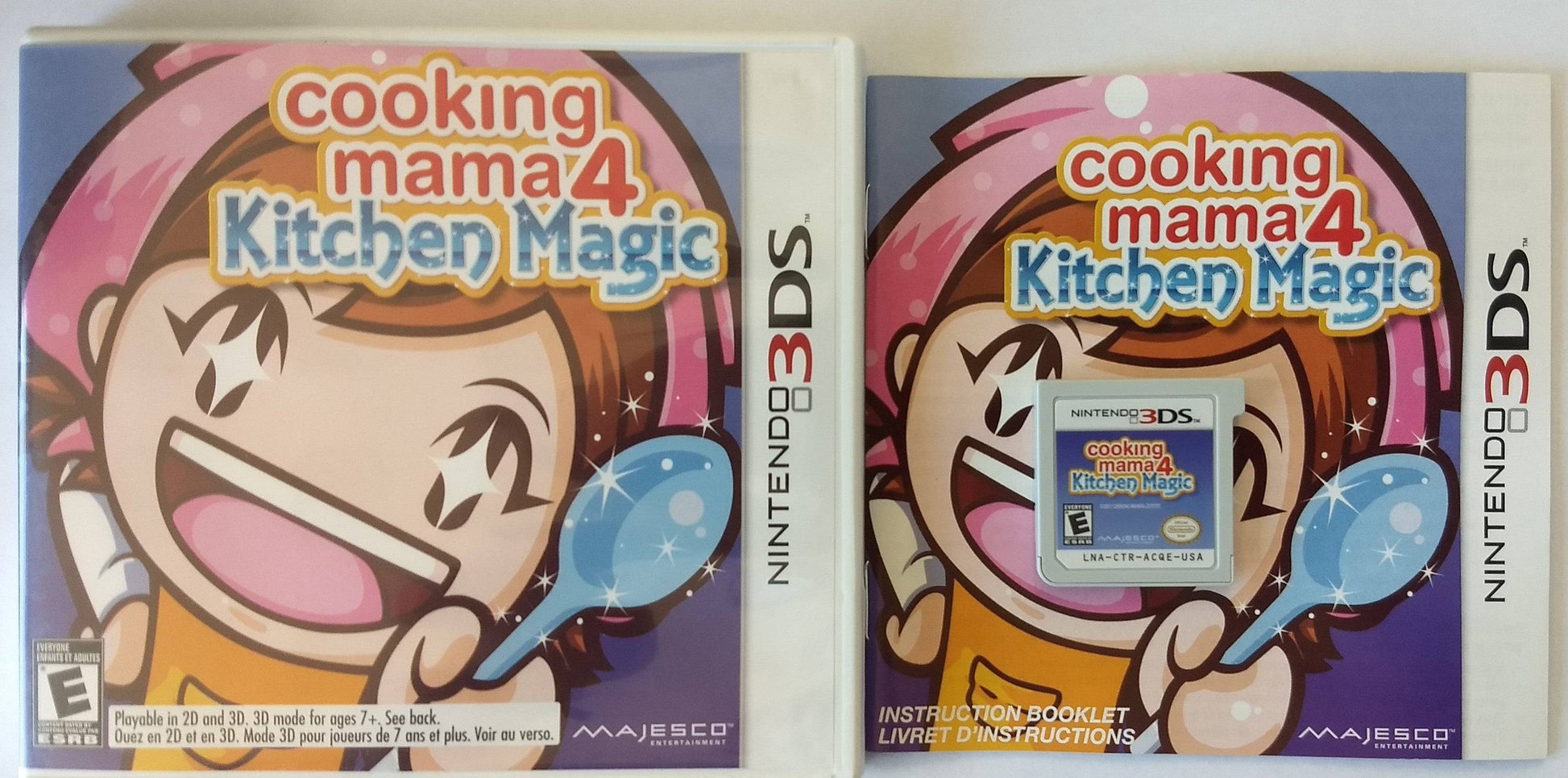 COOKING MAMA 4 KITCHEN MAGIC (NINTENDO 3DS) - jeux video game-x