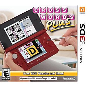 CROSSWORDS PLUS NINTENDO 3DS - jeux video game-x