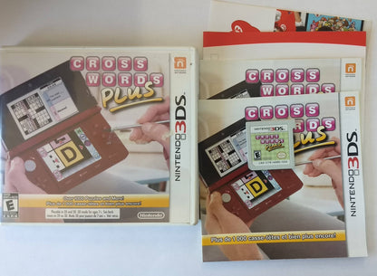 CROSSWORDS PLUS NINTENDO 3DS - jeux video game-x