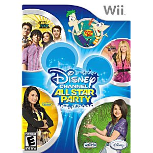 DISNEY CHANNEL ALL STAR PARTY NINTENDO WII - jeux video game-x