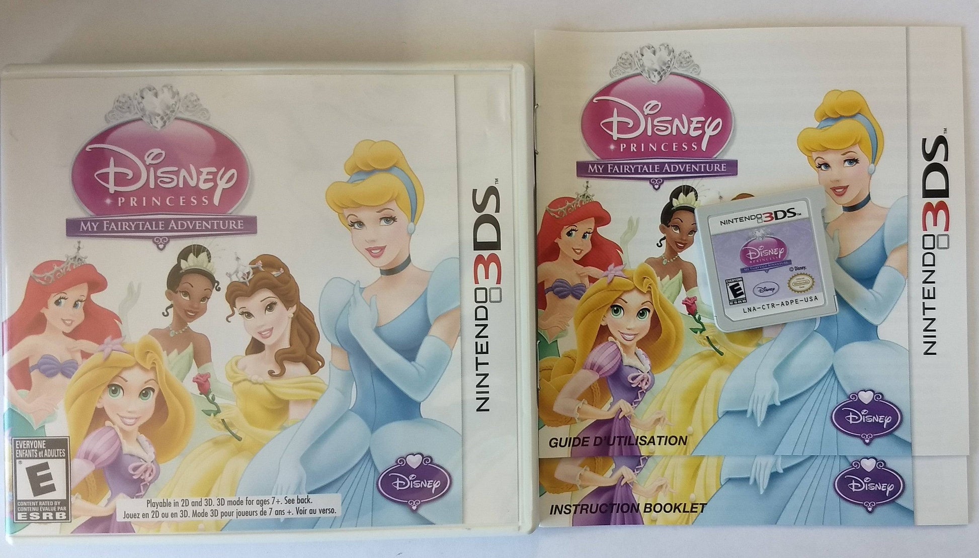 DISNEY PRINCESS: MY FAIRYTALE ADVENTURE NINTENDO 3DS - jeux video game-x