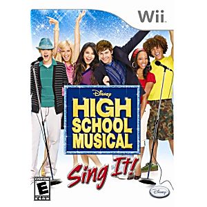DISNEY SING IT HIGH SCHOOL MUSICAL NINTENDO WII - jeux video game-x