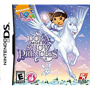 DORA THE EXPLORER DORA SAVES THE SNOW PRINCESS NINTENDO DS - jeux video game-x