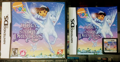 DORA THE EXPLORER DORA SAVES THE SNOW PRINCESS NINTENDO DS - jeux video game-x