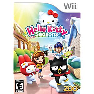 HELLO KITTY SEASONS (NINTENDO WII) - jeux video game-x