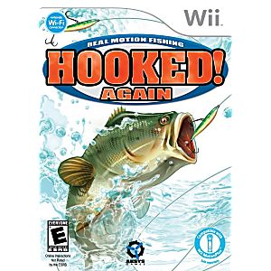 HOOKED AGAIN! REAL MOTION FISHING NINTENDO WII - jeux video game-x