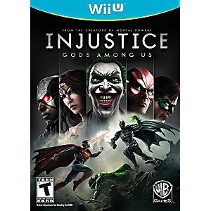 INJUSTICE GODS AMONG US (NINTENDO WIIU) - jeux video game-x