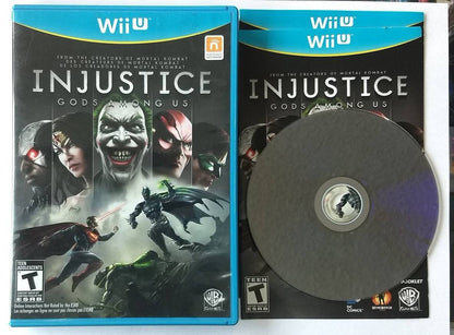 INJUSTICE GODS AMONG US (NINTENDO WIIU) - jeux video game-x