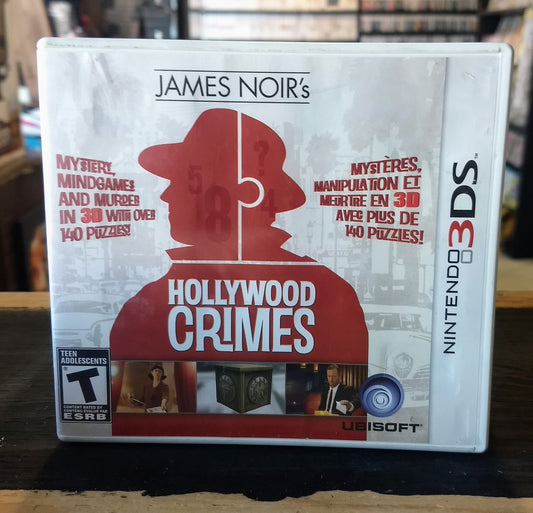 JAMES NOIR'S HOLLYWOOD CRIMES NINTENDO 3DS - jeux video game-x