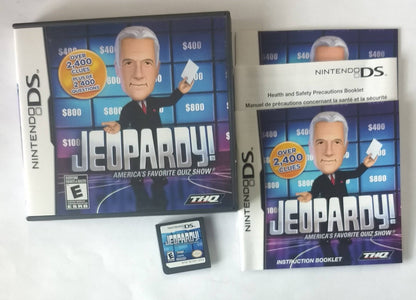 JEOPARDY NINTENDO DS - jeux video game-x