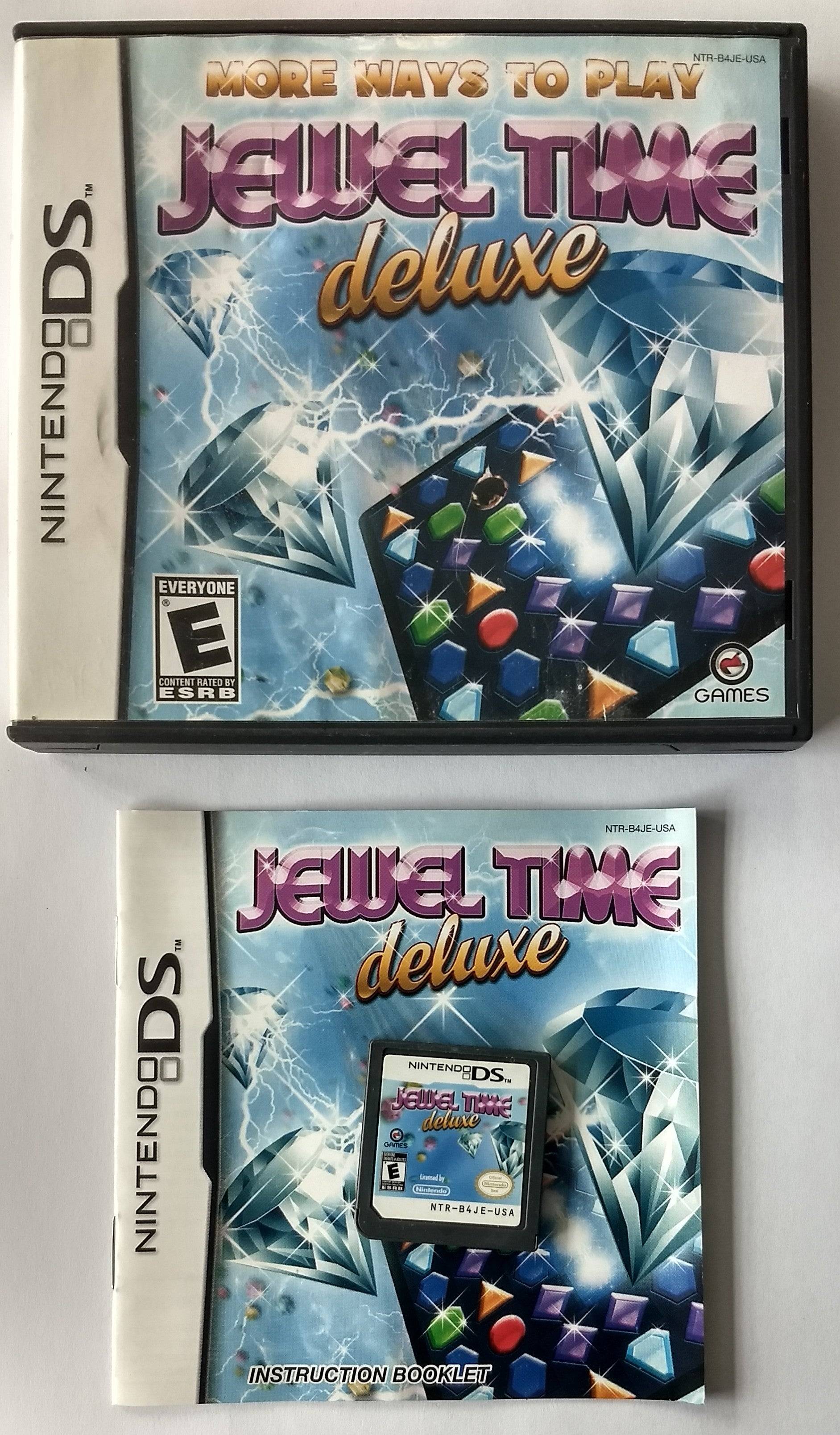 JEWEL TIME DELUXE NINTENDO DS - jeux video game-x